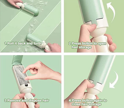Reusable Pet Hair Remover Roller